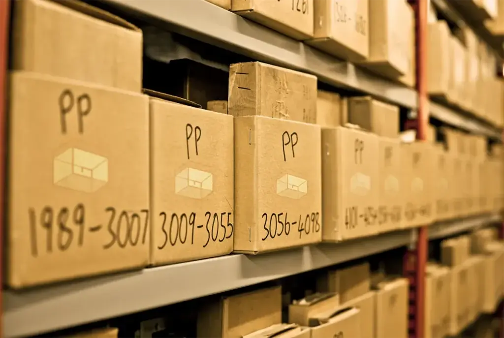 Estanterías industriales de alta seguridad para la custodia de archivo muerto en Mercury